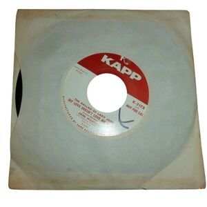 Jane Morgan The Ballad of Lady Jane Bells of St Marys 45 RPM Promo Vinyl K-317X